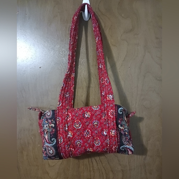 Vera Bradely Collette Red (Fall 1995) Handbag - Picture 2 of 7